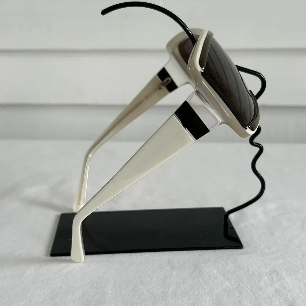 Marni‎ Shield Sunglasses Wraparound Brown Oversized Avant Garde Unisex